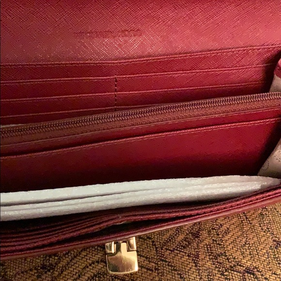Michael Kors Burgundy Wallet - Picture 6 of 7